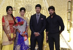 Feroz Vijayalakshmi Wedding Reception Stills Part - 2